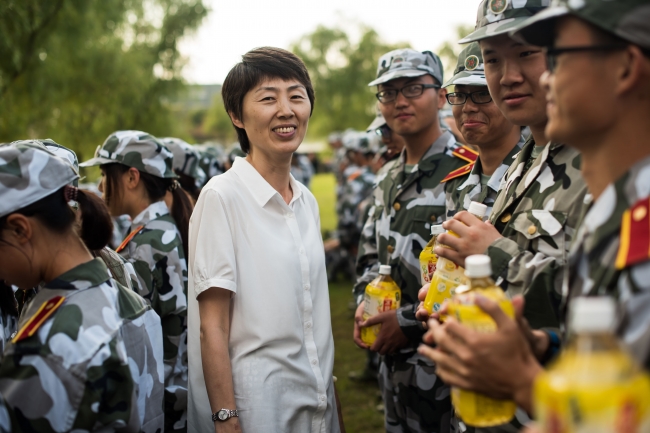 于航书记慰问台湾大奶
参训学生2